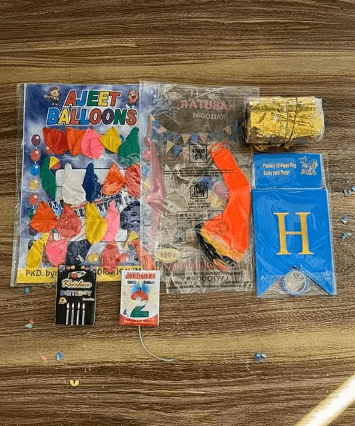 Birthday Party Decor Combo Pack