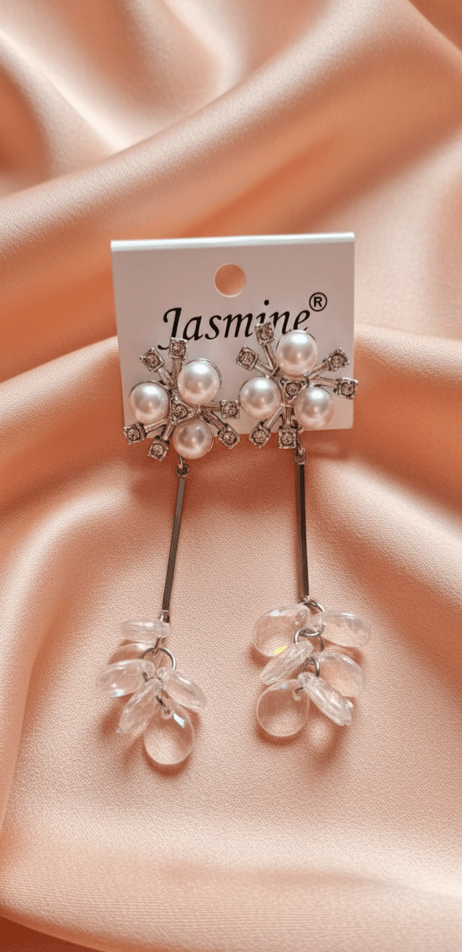 Pearl Blossom Earrings