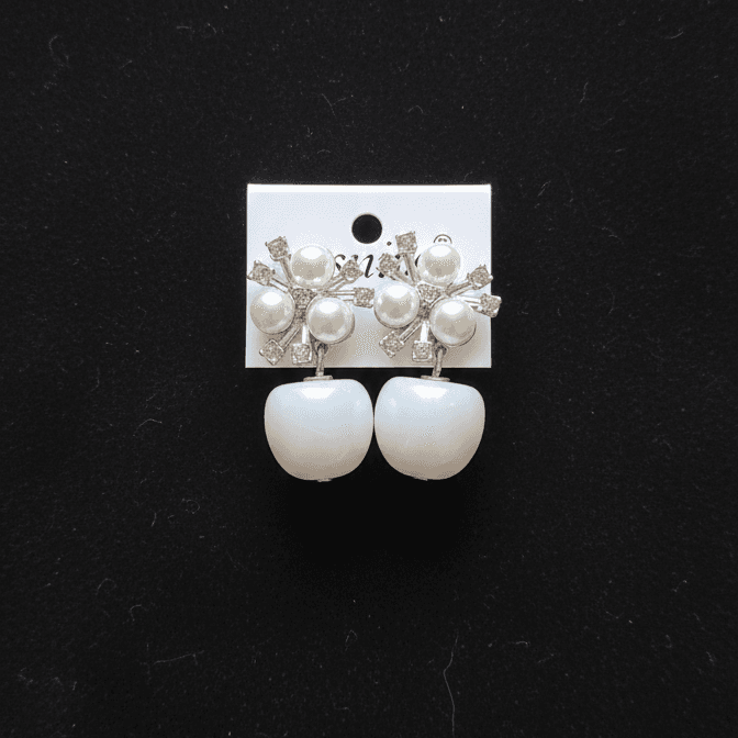 Pearl Blossom Earrings